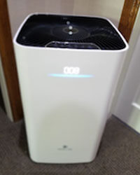 UV light air purifier at Family Dental Care of Milford